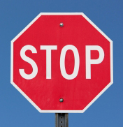 señal de stop